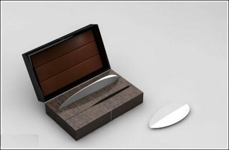 Специальная коробка для хранения таких оригинальных предметов какими являются керамические ножи Neolithic